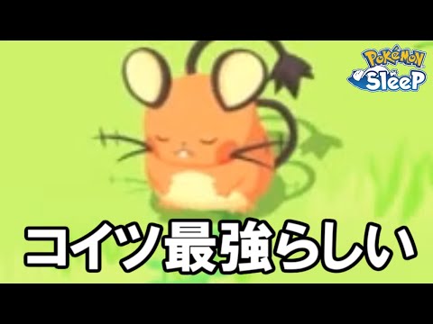 デデンネ発見ウィーク1日目。【ポケモンスリープ】