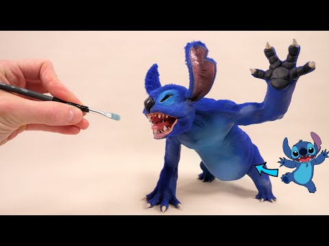 I made Stitch but he's realistic