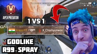 This INDIAN Killed World's TOP #1 PREDATOR in 1vs1 AGAIN! Apex Legends