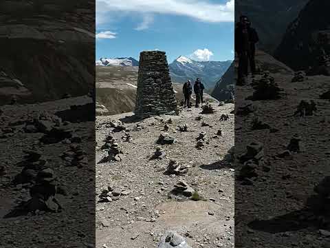 Leute drehen sich nach mir um 😂 Col d'Iseran 2770m