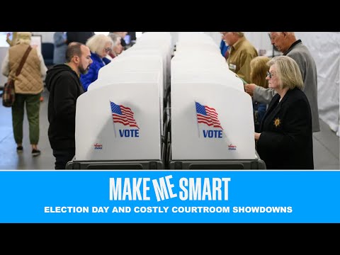 Election Day and Costly Courtroom Showdowns | Economics on Tap | Make Me Smart Livestream