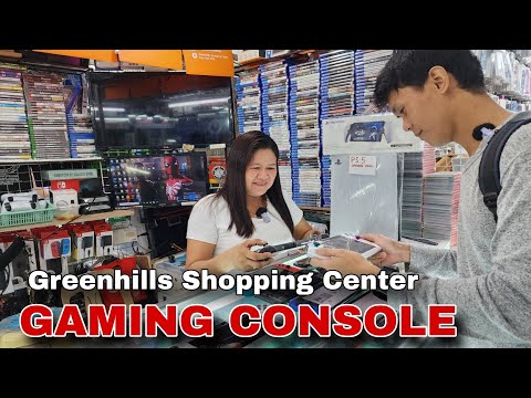 GAMING CONSOLES dito sa Greenhills Shopping Center September 2024