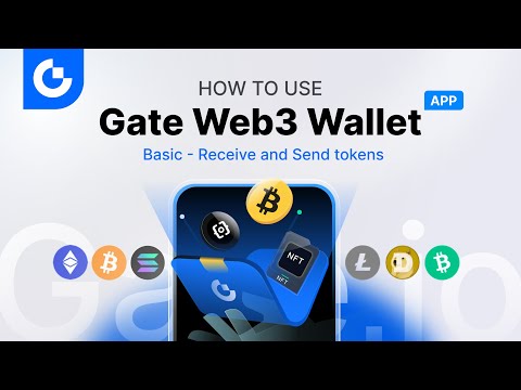 How to use Gate Web3 Wallet? |Basic-Receive & Send Tokens