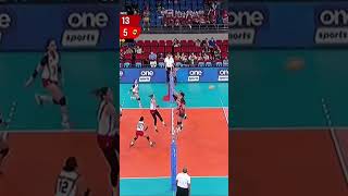 Mika Reyes 🔥🫶 #highlights #pvl2023 #theheartofvolleyball #shorts