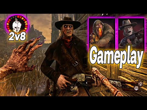 Dead By Daylight 2v8 Blight & Deathslinger Gameplay