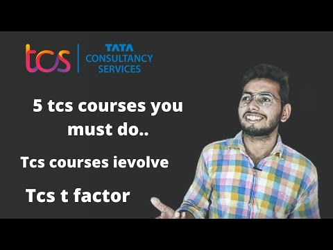 5 tcs courses you must do as fresher || my TCS courses || t-factor