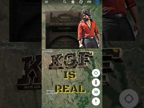 Kgf Is Real Found🤯On Google Earth|Google Map Secrets|