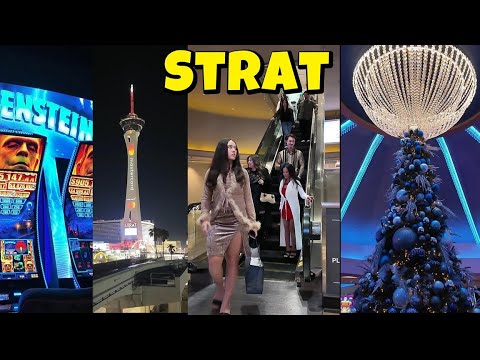 Strat Las Vegas hotel casino Friday night