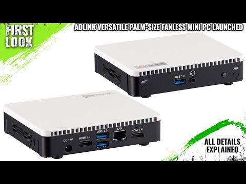 ADLINK EMP-100 Palm-Size Fanless Mini PC Launched With IoT Connectivity - Explained All Details