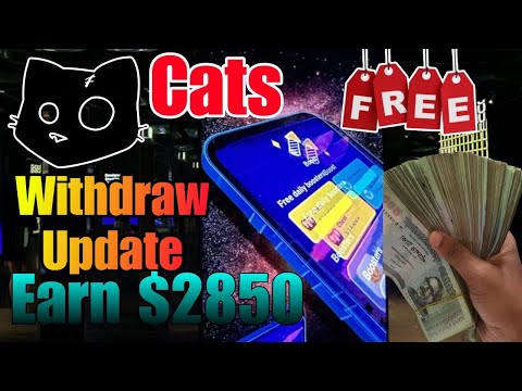 Cats Token Withdrawal || Cats Withdraw Bitget Exchange || CATS TOKEN