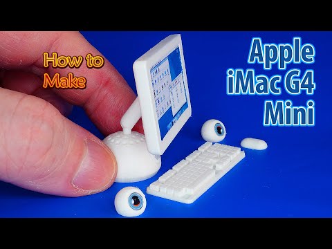 The smallest computer in the world! How to make Miniature for DollHouse