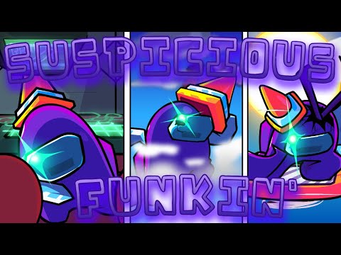 Friday Night Funkin' Suspicous Funkin' FC'S (VS IMPOSTOR FAN MOD, Adrenaline, Interstellar, Elude)