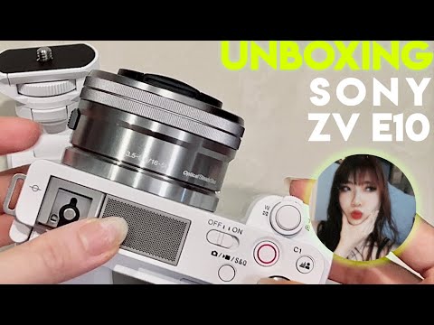 UNBOXING | FINALLY got the SONY ZV E10 !!