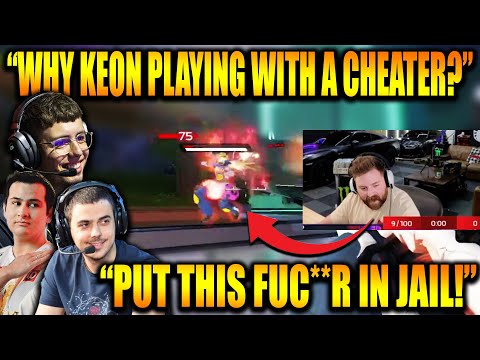 Hal and Rogue Thought Keon was playing with a Cheater! Gent's Team Gets SLAMMED by Keon in RANKED!