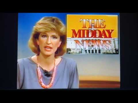 KTXL TV 40 Midday News open March 18, 1985