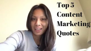 Top 5 Content Marketing Quotes | Tigerlily Consultants