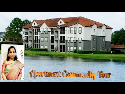 Florida Apartment Community Tour | USA telugu vlogs | USA Apartment community.