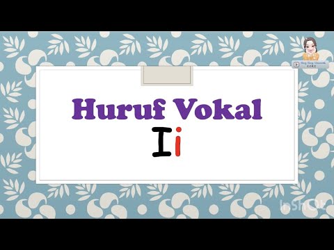 Suku Kata- Huruf Vokal I | Bahasa Melayu | Prasekolah