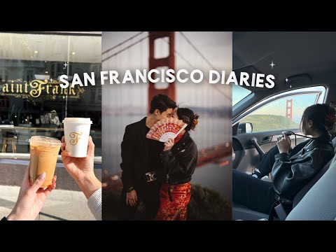 san francisco diaries | exploring the city, lunar new year photoshoot, lots of food!