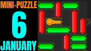 Hamster kombat mini Game 6 January puzzle game | Puzzle game Solved | Hamster kombat | Jay Gaming