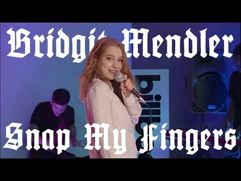 Bridgit Mendler - Snap My Fingers (Live Performance)