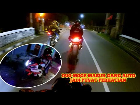 MALAM TAHUN BARU DUA MOGE R6 MASUK GANG AUTO JADI PUSAT PERHATIAN WARGA 🔥