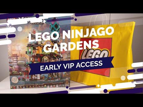 LEGO Ninjago City Gardens | VIP Early Access #shorts