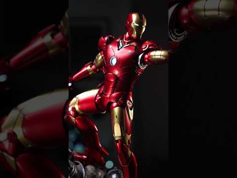 Hot Toys Iron Man Mark III #marvel #ironman #youtubeshorts #shorts #milliondollarbaby #toys