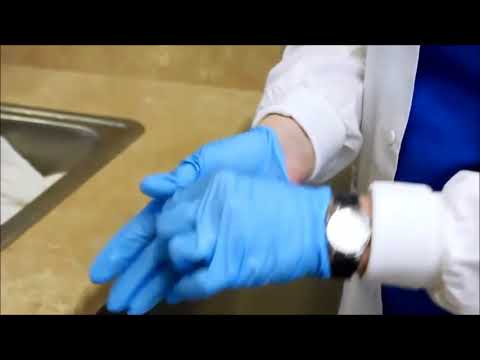 Latex/Nitrile Glove Removal