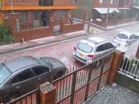 Granizo en Cota