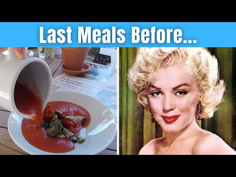 The Last Meals Of Famous Actors