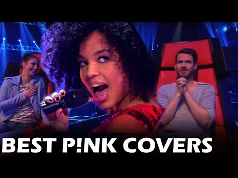 TOP 5 P!NK COVERS ON THE VOICE | BEST AUDITIONS