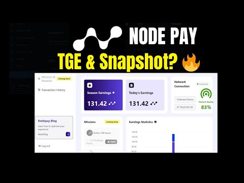 NodePay Airdrop Full Method | Listing Date | TGE | Free Airdrop