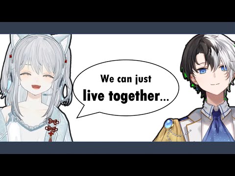 How Kamito Ended Up Living Together With Tororo 【Kamito, Nekomugi Tororo VCR Streamer RUST ENG SUB】