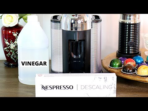 How To Descale Nespresso Machine | Nespresso Descaling Step By Step | Vertuo Line