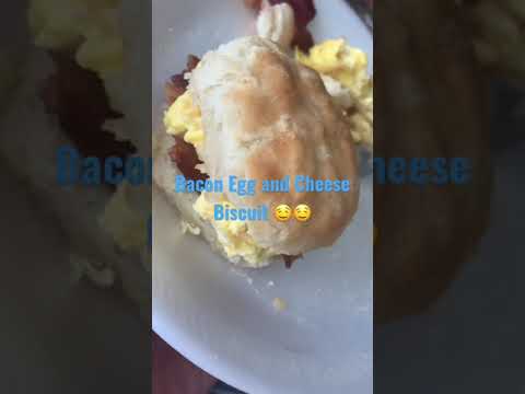 Bacon Egg and Cheese Biscuits #homemade #deliciousfood #mcdonalds #homecookedfood