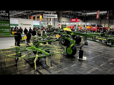 LAMMA Show 2024 Highlights: KRONE Agriculture TC1570 four-rotor rake