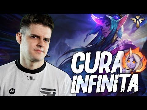 É IMPRESSIONANTE o quanto SORAKA traz de CURA e UTILIDADE pro time! ✨🍌