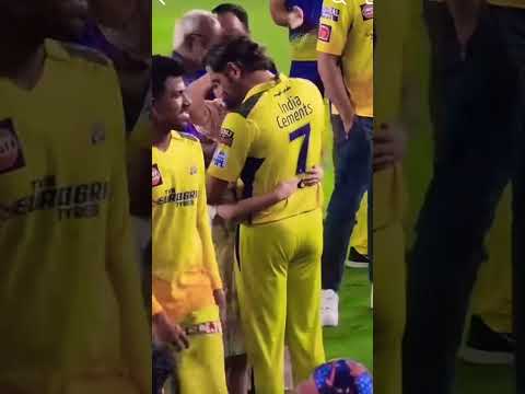 Dhoni winning celebration with family.M.S.dhoni family #￼ Dhoni winning celebration with family#ipl