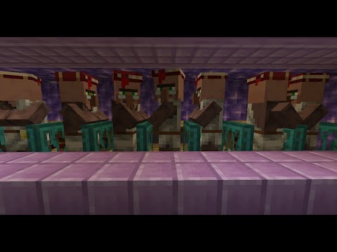 Making a Tower of Farms In Hardcore - Villager Trading Hall & Iron Farm Upgrade