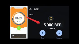 Bee Network 🐝 - How to withdraw Bee Token to Trust Wallet | Bee Mining App