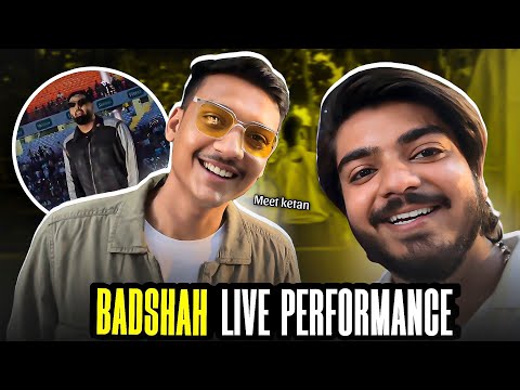 Enjoying Badshah Live Performance with @ketan_k18 🔥🔥