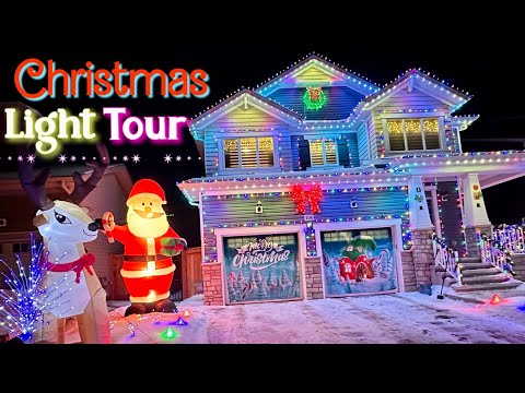 ✨Enchanting Christmas Light Tour ควันหลงไฟคริสต์มาสสวยๆที่ประเทศแคนาดา🇨🇦