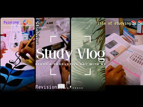 PRODUCTIVE STUDY VLOG 📚 | Waking up at 5am | Note taking , Revising , lots of study | 10th grader |