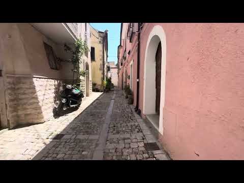 Larino town in Molise medieval historic center