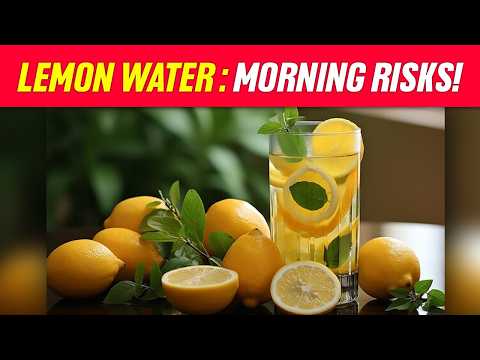 The Side Effects of Drinking Lemon Water Every Morning 😱 #lemonwater #LemonWaterRisk #healthtips