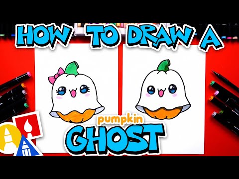 How To Draw A Pumpkin Ghost