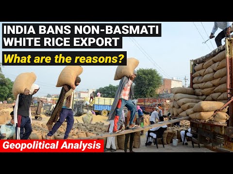 Why India bans rice exports | Russia ban grain, China bans semiconductor | BRICS, Geopolitics