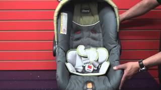 Chicco Keyfit - Adjusting Car Seat Harness Straps