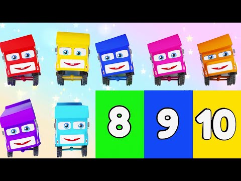 Ten Little Buses Compilation | One Little Two Little | Nursery Rhyme & Song Collection Kids USA